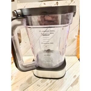 Blender Jar Pitcher with Lid for Ninja Foodi Power Blender & Processor System
